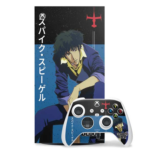 Cowboy Bebop Spike Spiegel Xbox Series X Skins